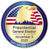 November 3, 2020 Election Pin