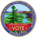 November 5, 2019 Election Pin