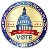 September 14, 2021 Election Pin