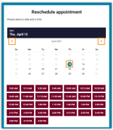 qmatic cancel reschedule schedule appointment