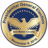 November 8, 2016 Election Pin