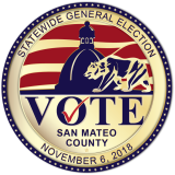 November 6, 2018 Election Pin